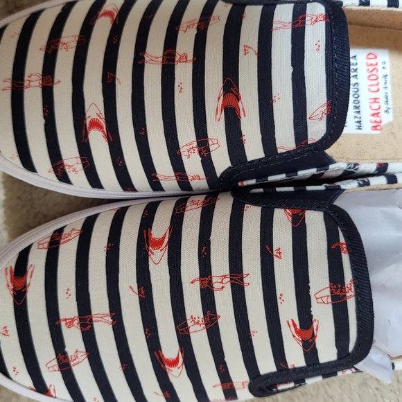 SPERRY×JAWS CREST TWIN GORE STRIPD SLIP ON SNEAKERS! - Picture 10 of 11